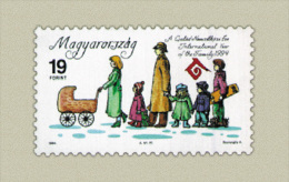 HUNGARY 1994 EVENTS The International Year Of The FAMILY - Fine Set MNH - Nuevos