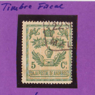ESPAÑA - FISCAL -CAJA DE AHORROS - Postage-Revenue Stamps
