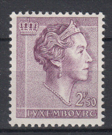 LUXEMBURG - Michel - 1960 - Nr 627 - MH* - 1960 Charlotte, Tipo Diadema