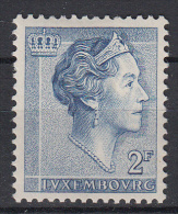 LUXEMBURG - Michel - 1961 - Nr 645 - MH* - 1960 Charlotte, Diadeem