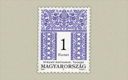 HUNGARY 1995 CULTURE A Hungarian FOLK ART - Fine Set MNH - Nuevos