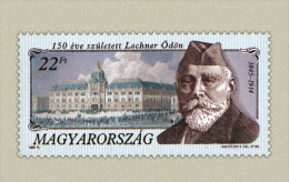 HUNGARY 1995 EVENTS 150 Years From The Death Of ODON LECHNER - Fine Set MNH - Nuevos