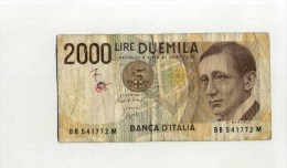 - ITALIE . BILLET DE 2000 L. 1990 . - 2.000 Lire