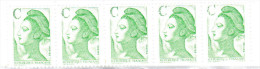 France 2183 Neuf** - C Normal à C Dépouillé Dans Bande De 5 - Unused Stamps