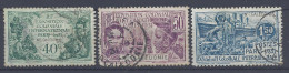 Nelle-CALEDONIE -  1931 -  N° 162 - 163 - 165 - OBLITERES - - Used Stamps