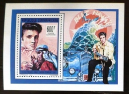 CENTRAFRIQUE ELVIS PRESLEY, Musique, Bloc De Luxe (émis En 1993) Neuf Sans Charniere MNH (1) - Elvis Presley