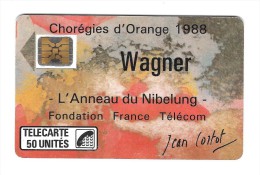 Télécarte  F 23 A, WAGNER, 50 U, Côte 10 €, 200 000  Ex - 1988