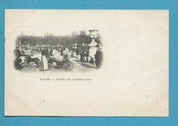 CPA Enfants Nourrices Voitures à Chèvres Au Jardin Du Luxembourg - Parken, Tuinen