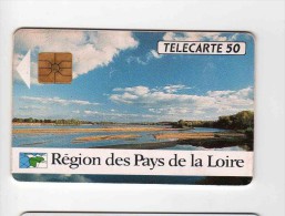 Télécarte  F 648, L' ABBAYE  Pays De La Loire 4, 50 U, Côte  21 €, 100 000  Ex - 1996