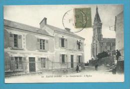 CPA 10 - La Gendarmerie Nationale - L'Eglise BASSE-INDRE 44 - Basse-Indre