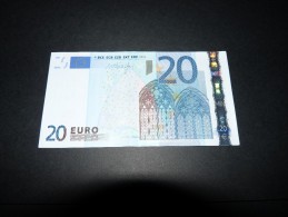 Pays Bas 2002 .Billets De 20 Euros.Signature Du Présidents De La BCE.- Draghi - 20 Euro