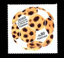 PORTUGAL 2010 1 V ** (MNH) Mondial De Foot 2010 - Nuevos