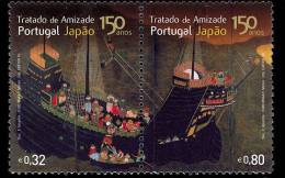 PORTUGAL 2010 - 2v ** (MNH) 150 AnsTraité D'amitié Port Japon - Ungebraucht