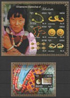 Bhutan (2014) - MS + Block -  /   Ornaments - Jewelery - Art - Other