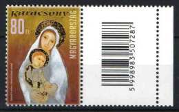 Hungary 2010. ERROR - Christmas Stamp With Zero Field Recht Side- Nice Stamp MNH (**) Michel: 5487 - Abarten Und Kuriositäten