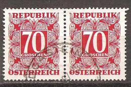 Österreich 1949 - Porto - Michel 244/244 O - Taxe