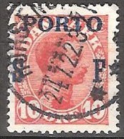 DENMARK #10 ØRE PORTO  STAMPS FROM YEAR 1921 - Port Dû (Taxe)