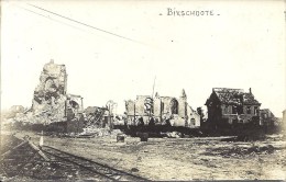 BIXSCHOOTE - Bikschote - Langemark-Poelkapelle - Kerk - Carte Photo - Langemark-Poelkapelle