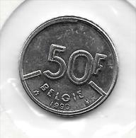 50 Francs Baudouin 1990 FL     FDC - 50 Francs