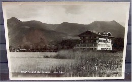 Alte Karte "BAD WIESSEE - Pension HANSELBAUER" 1934 - Bad Wiessee