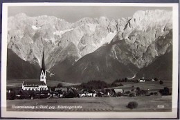 Alte Karte "UNTERMIEMING In Tirol Gegen Miemingerkette"  Ehrwald 1939 - Imst