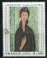 FRANCE - N° 2109 , MODIGLIANI , TACHE D'ENCRE NOIRE EN BORDURE - SUP - Unused Stamps