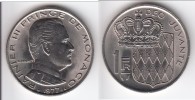 **** MONACO - 1 FRANC 1977 RAINIER III  **** EN ACHAT IMMEDIAT !!! - 1960-2001 Nieuwe Frank