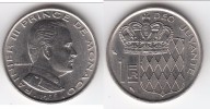 **** MONACO - 1 FRANC 1966 RAINIER III  **** EN ACHAT IMMEDIAT !!! - 1960-2001 Nouveaux Francs