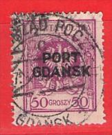 MiNr.11a  O Deutschland Freie Stadt Danzig  Port Gdansk - Port Gdansk