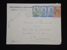 SOUDAN - Enveloppe De Bamako Pour Casablanca En 1940 - Aff. Plaisant - à Voir - Lot P9376 - Covers & Documents