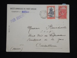 SOUDAN - Enveloppe De Bamako Pour Casablanca En 1940 - Aff. Plaisant - à Voir - Lot P9379 - Storia Postale