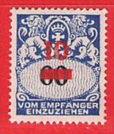 MiNr.41 Xx   Deutschland Freie Stadt Danzig Portomarken - Postage Due