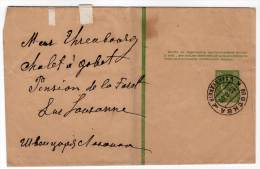 BANDE POUR JOURNAUX -  De MOSCOU Le 26/08/1906 Pour LAUSANNE - Stamped Stationery