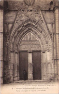 SASAINT-SULPICE-de-FAVIERES - Porte Principale De L'Eglise - Saint Sulpice De Favieres