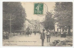 65 -VIC-EN-BIGORRE - SCÈNE DU MARCHÉ AUX BESTIAUX - PLACE DU FOIRAIL1907 - Vic Sur Bigorre