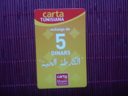 Prepaidcard Tunisia - Tunisia