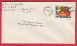 182310 / 1978 - 13 C. - DEVELOPMENT  , BLACK RIVER FALLS , WI , Stationery Entier Ganzsachen , United States USA - 1961-80