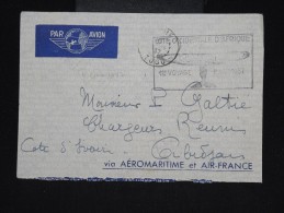 FRANCE - TOGO - 1er Vol Aéromaritime En 1937 Du Togo Pour Abidjan - à Voir - Lot P9451 - Cartas & Documentos