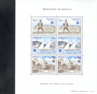 CEPT Block 15 Post Und Fernmeldewesen Monaco  MNH ** Postfrisch - Blocs