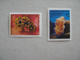 NOUVELLE CALEDONIE    P 594/595  * *   FAUNE MARINE - Unused Stamps