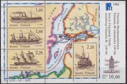 Finland 1986 Finlandia M/s ** Mnh (24964) - Blokken & Velletjes