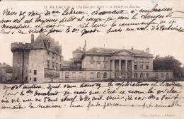 Cp , 61 , ALENÇON , Château Des Ducs  Et Le Palais De Justice - Alencon