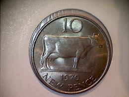 Guernesey 10 New Pence 1970 - Guernsey