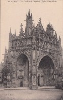 Cp , 61 , ALENÇON , Le Grand Portail De L'Église Notre-Dame - Alencon