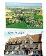 Lot 2 Cartes - 62 - OYE-PLAGE - Mairie Vue Aérienne - - Oye Plage