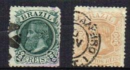 Brasil - Y&T N° 49 Et 50 - Used Stamps
