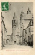 CPA - CHATILLON-COLIGNY (45) - Aspect Du Quartier De L'Eglise En 1900 - Chatillon Coligny