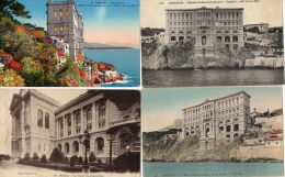 4 Cartes Du Musée - Oceanografisch Museum