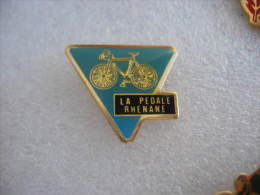 Pin´s Velo, Cyclisme: Club De "La Pédale Rhénane" - Cyclisme