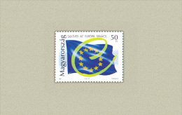 HUNGARY 1999 EVENTS 50 Years Since The Founding Of The EUROPEAN COUNCIL -  Fine Set MNH - Unused Stamps